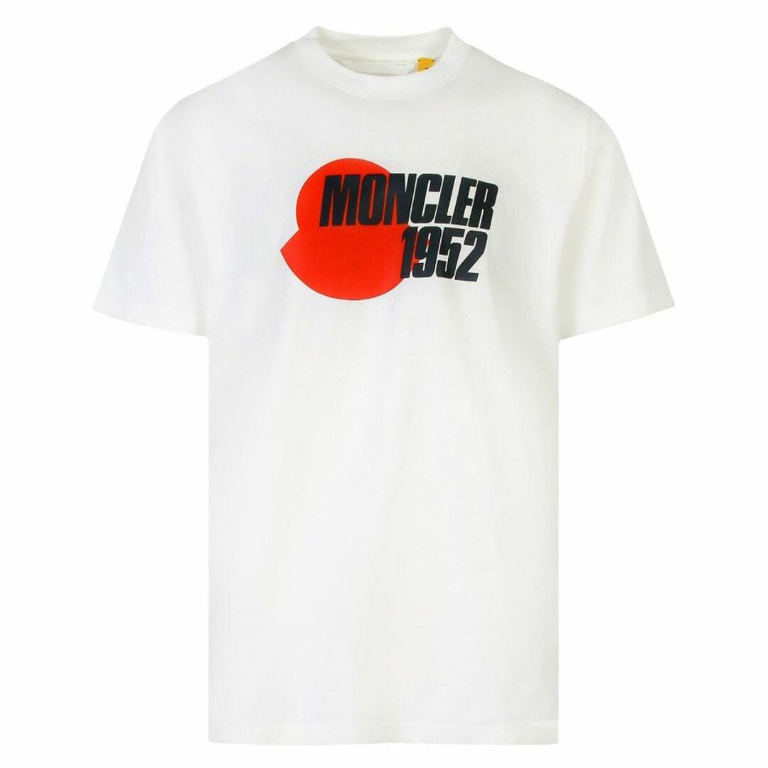 送料無料 137 MONCLER GENIUS ホワイト 半袖Tシャツ 8C00002 8390T size M約415センチ身幅