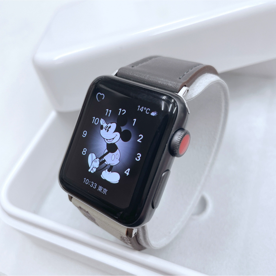 Apple Watch シリーズ3 アップルウォッチ  黒 セルラー