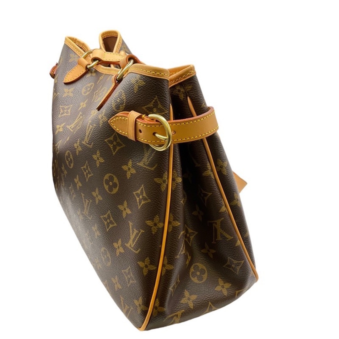 ルイ・ヴィトン LOUIS VUITTON パティニョールオリゾンタ M51154 ブラウン PVC レディース ショルダーバッグ