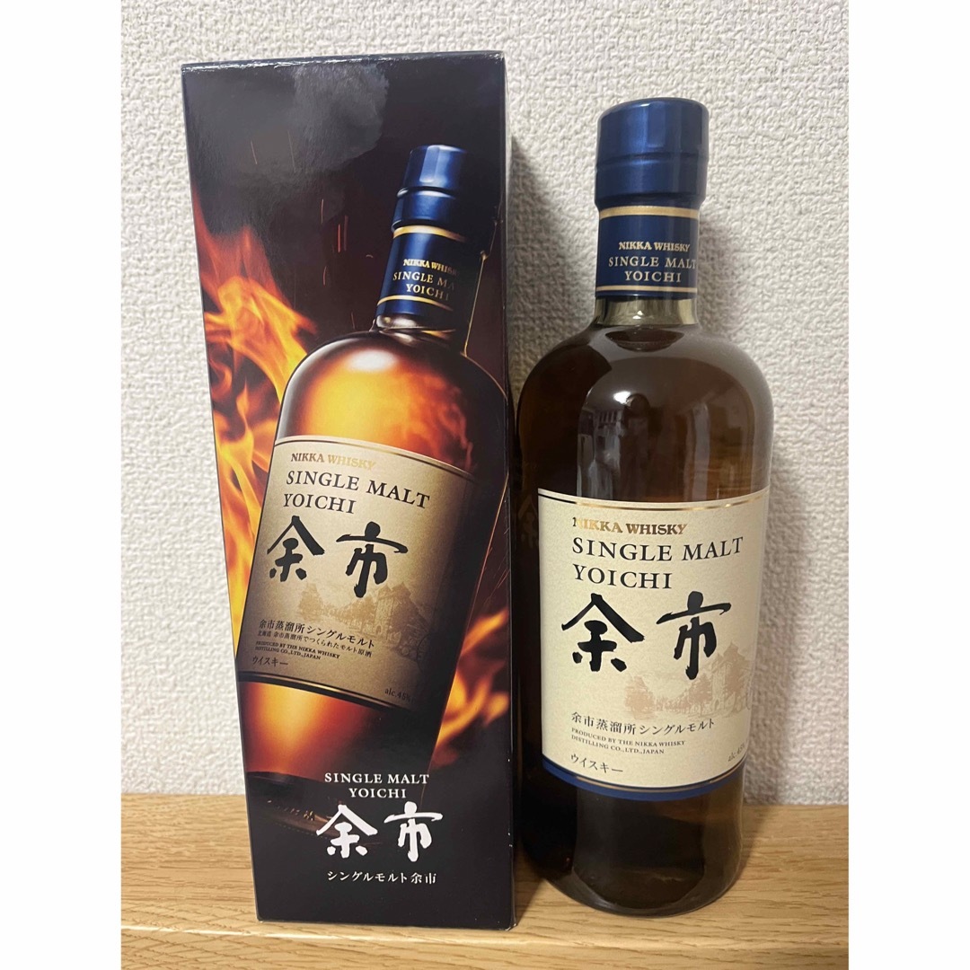 ニッカ シングルモルトウイスキー 余市 45度 700ml食品/飲料/酒