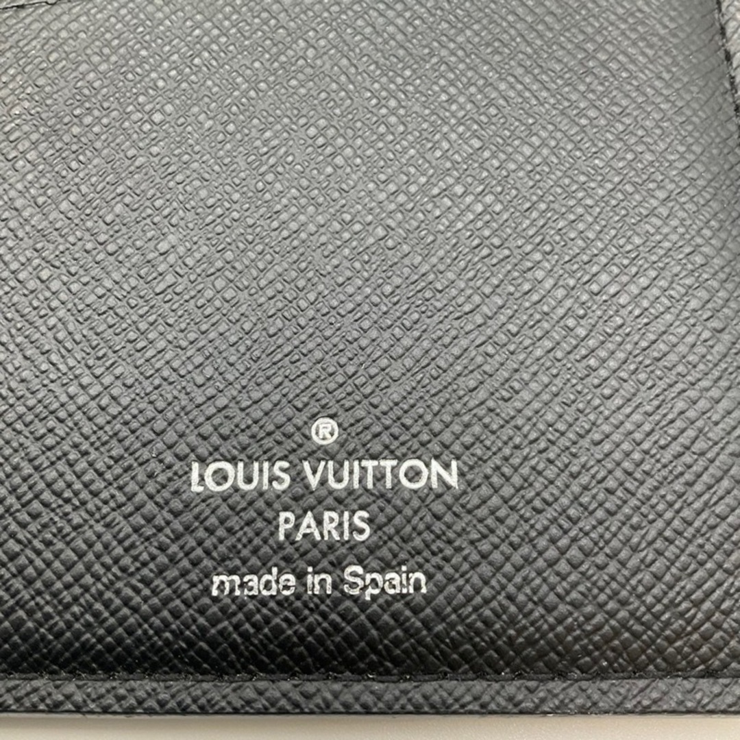 ルイ・ヴィトン LOUIS VUITTON グラフィット　3D　ポルトフォイユ　ブラザNM　二つ折り　長財布 M60436 ブラック PVCコーティングキャンバス PVC メンズ 長財布