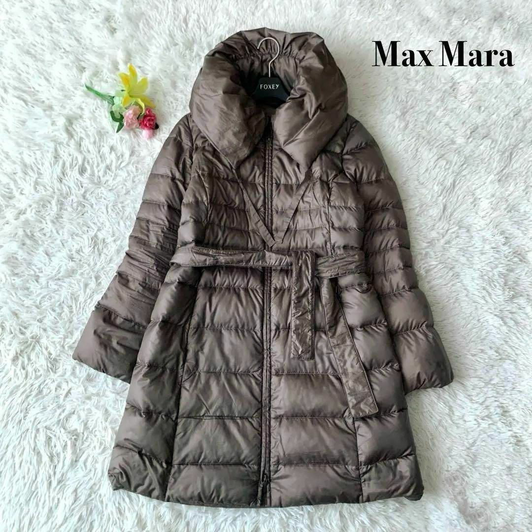 Max Mara - 【美品】マックスマーラ ダウンコート ビックカラー ...