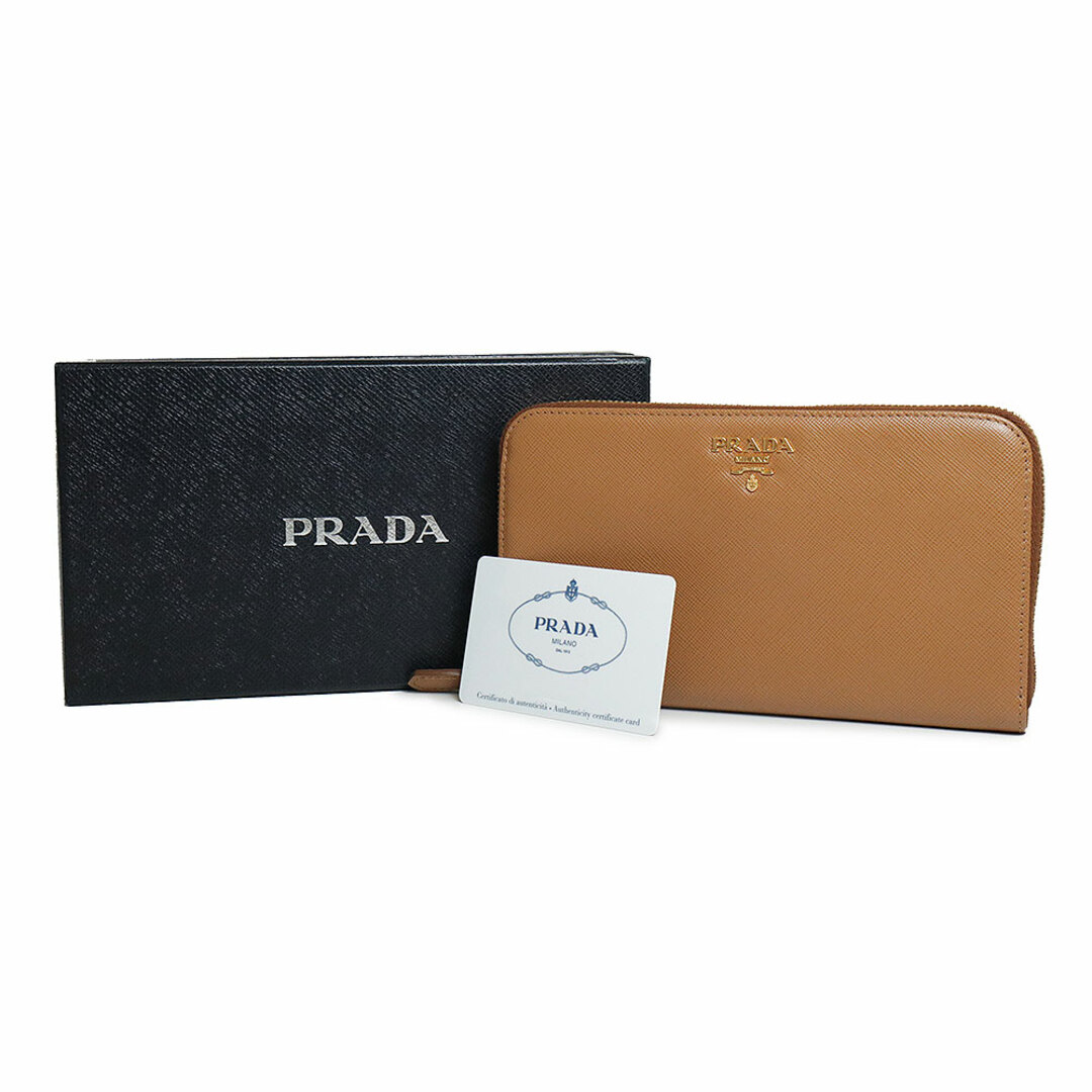 未使用品！ Prada プラダ ブラック レザー 長財布