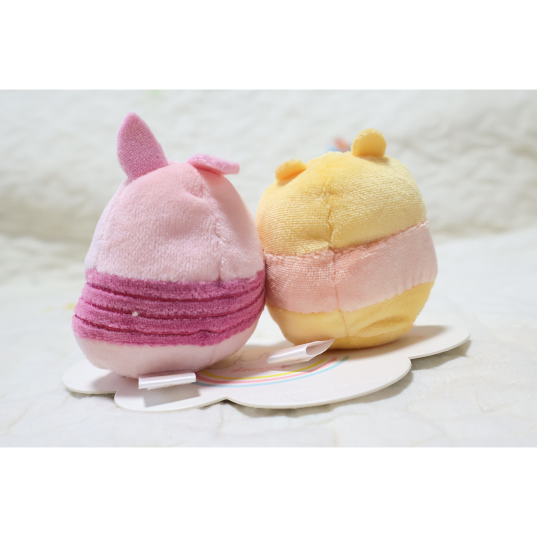 くまのプーさん(クマノプーサン)の新品　プーさんピグレッド　ufufy エンタメ/ホビーのおもちゃ/ぬいぐるみ(ぬいぐるみ)の商品写真