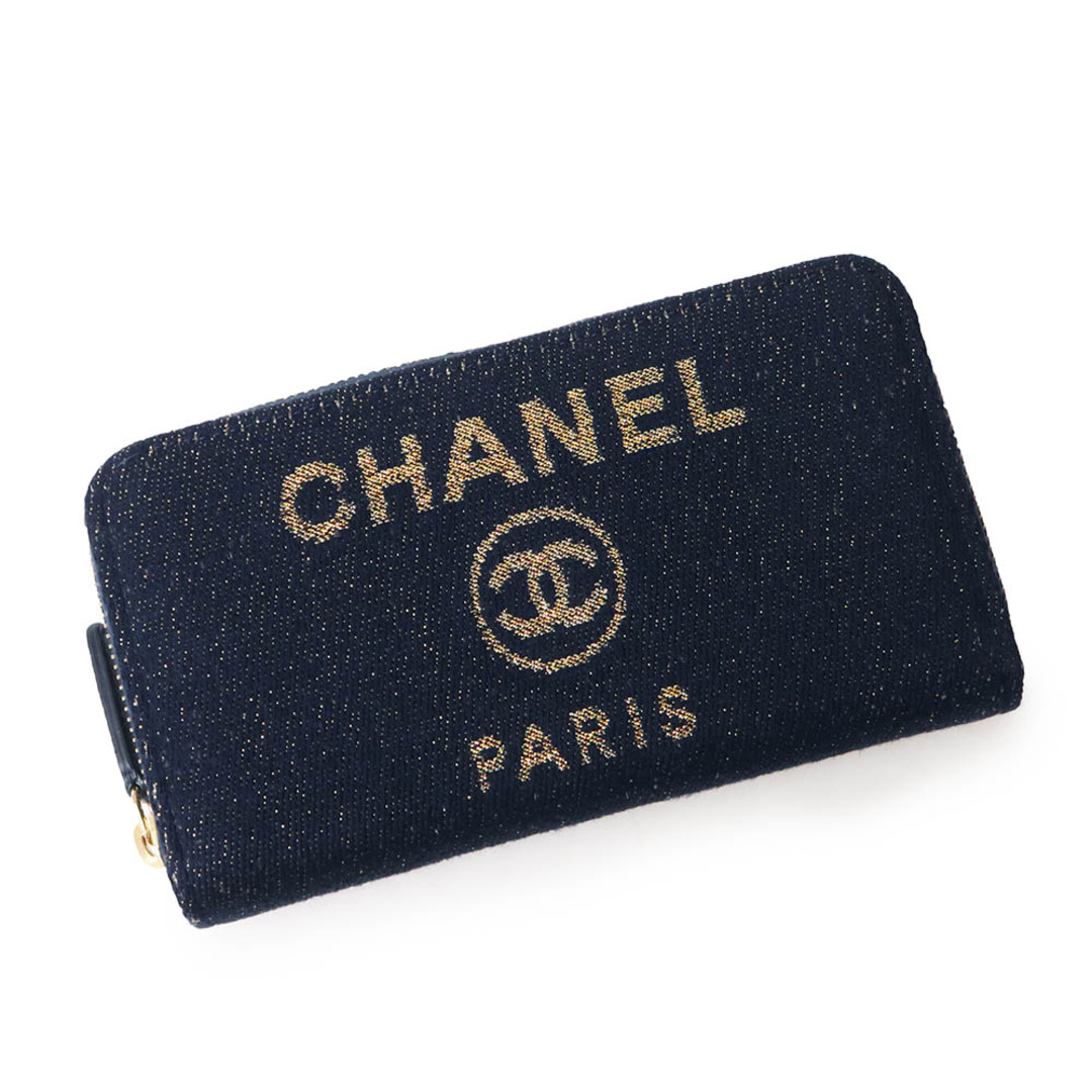 CHANEL☆ドーヴィル長財布