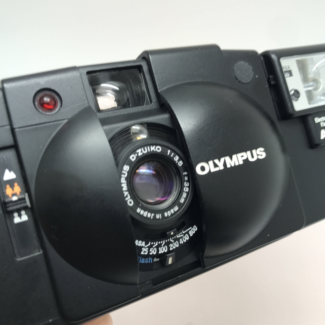 動作確認済　オリンパスＸＡ2と専用フラッシュ A11 #030XA2 スマホ/家電/カメラのカメラ(フィルムカメラ)の商品写真
