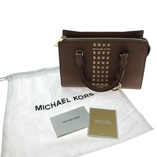 マイケルコース(Michael Kors)の□□MICHAEL KORS マイケルコース センタージップ サッチェル/ハンドバッグ 35S3G6HS1L ブラウン(ハンドバッグ)