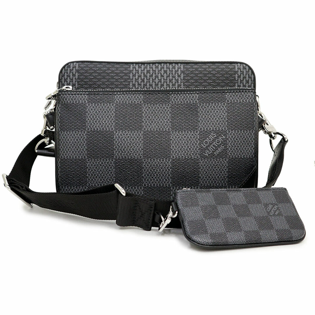 ルイ・ヴィトン LOUIS VUITTON トリオ・メッセンジャー N50017 ダミエ・グラフィット ダミエ・グラフィットキャンバス メンズ メッセンジャーバッグ