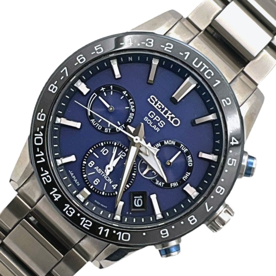セイコー SEIKO アストロン SBXC015 ステンレススチール ソーラー メンズ 腕時計