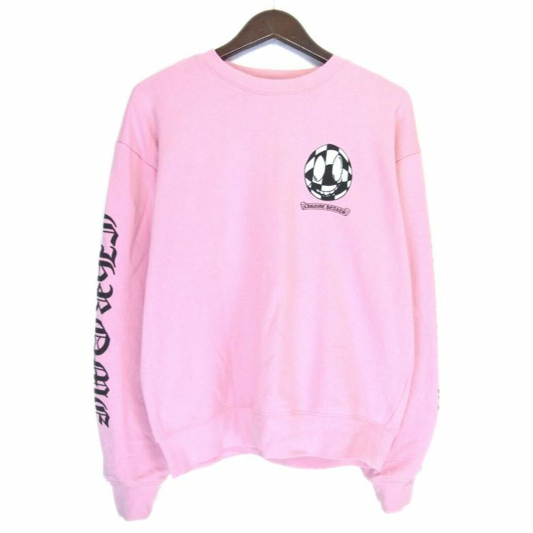 クロムハーツ CHROME HEARTS × マッティボーイ MATTY BOY ■ 【 PPO VANITY AFFAIR CREWNECK 】 バック プリント バニティー アフェア プルオーバー スウェット トレーナー　30313M採寸肩幅