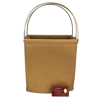 Cartier Trinity トートバッグベージュ美品