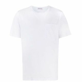 モンクレール(MONCLER)の送料無料 141 MONCLER ホワイト Tシャツ 8C77710 829H8 size 3XL(Tシャツ/カットソー(半袖/袖なし))