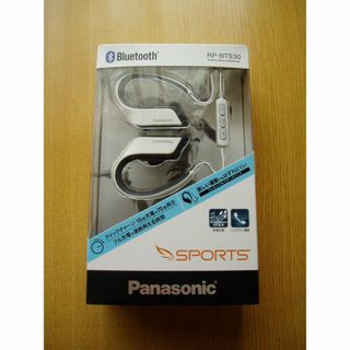 パナソニック(Panasonic)の【新品】Panasonic ワイヤレスステレオヘッドホン RP-BTS30-W(ヘッドフォン/イヤフォン)