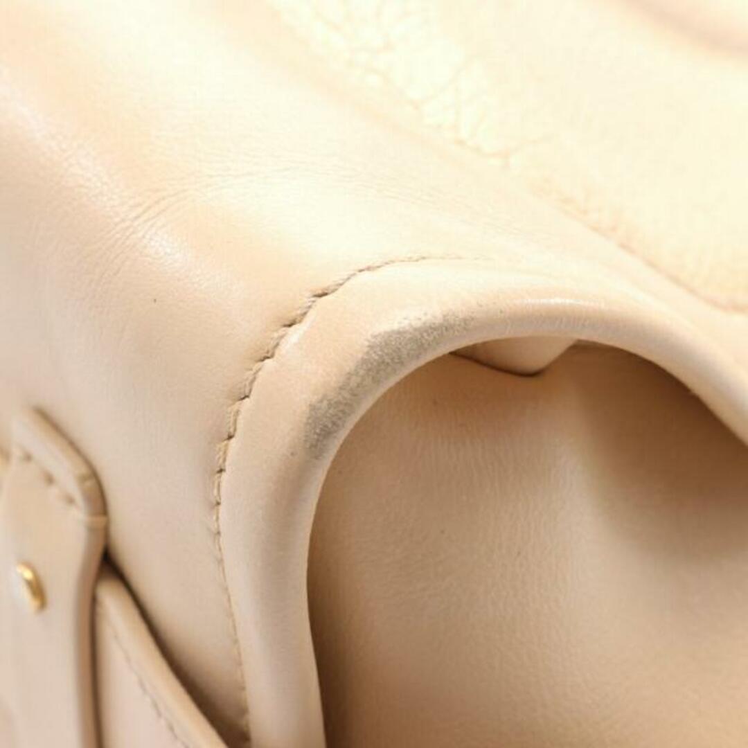Chloe - TESS テス ショルダーバッグ レザー アイボリー 2WAYの通販 by