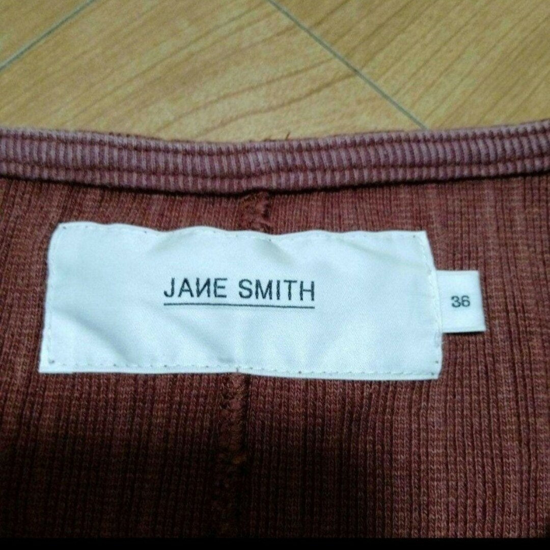 JANE SMITH(ジェーンスミス)のジェーンスミス　オフショルダー　トップス　36サイズ　七分丈　テコラッタ レディースのトップス(カットソー(長袖/七分))の商品写真