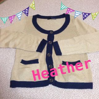 ヘザー(heather)のヘザー⭐️カーディガン(カーディガン)