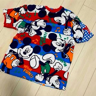 ディズニー(Disney)の値下げ‼️🌟ディズニー/ミッキー総柄 Tシャツ👚(Tシャツ/カットソー(半袖/袖なし))