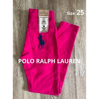 ポロラルフローレン(POLO RALPH LAUREN)のPOLO ラルフローレン　カラーデニム　ピンク　ビッグポニー　米国購入　新品(デニム/ジーンズ)