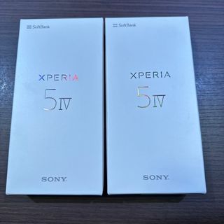 ソニー(SONY)のXperia5Ⅳ (ホワイト)本体 新品未使用(スマートフォン本体)