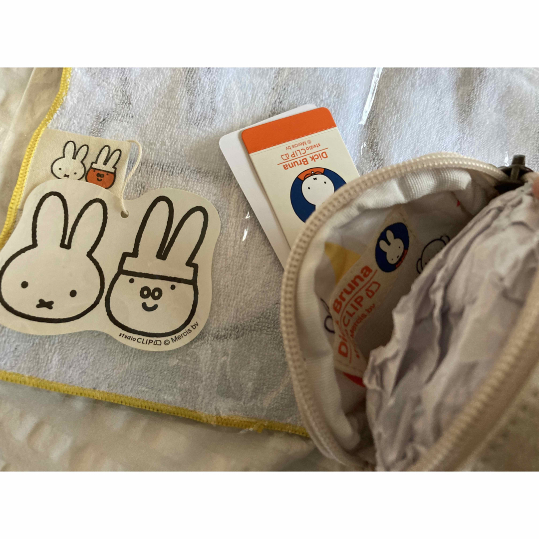 STUDIO CLIP(スタディオクリップ)の新品未使用タグ付　studio CLIP リネンコインケース　miffy メンズのファッション小物(コインケース/小銭入れ)の商品写真