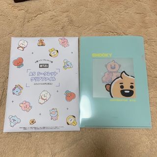 ビーティーイシビル(BT21)のBT21 A5ファイル(キャラクターグッズ)