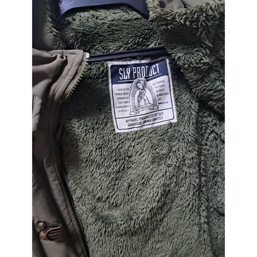 SLY(スライ)のSLY アウター 定価24200⭐上戸彩着/size1 レディースのジャケット/アウター(ミリタリージャケット)の商品写真