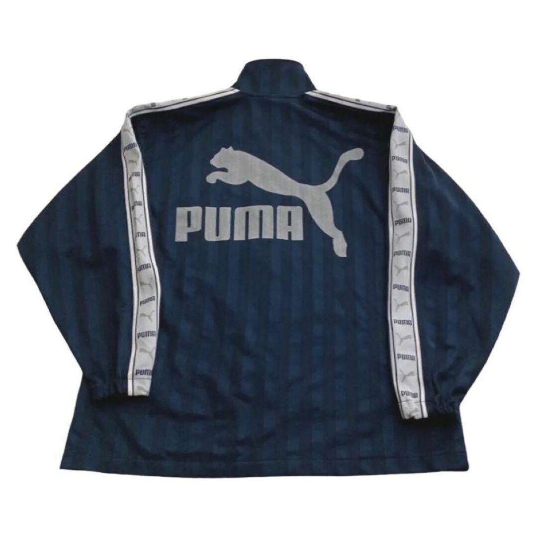 PUMA/プーマ/80'sヒットユニオン/ジャンパー/サイドライン/日本製/起毛