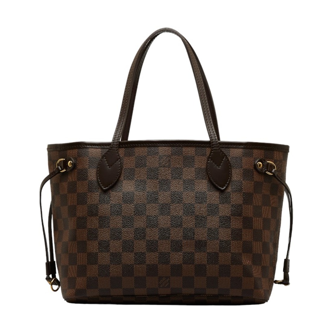 ルイ ヴィトン ダミエ ネヴァーフルPM ハンドバッグ トートバッグ N51109 PVC レディース LOUIS VUITTON 【222-25195】