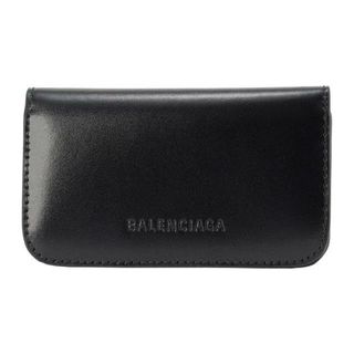 バレンシアガ(Balenciaga)の新品 バレンシアガ BALENCIAGA キーケース エッセンシャル ブラック(キーケース)