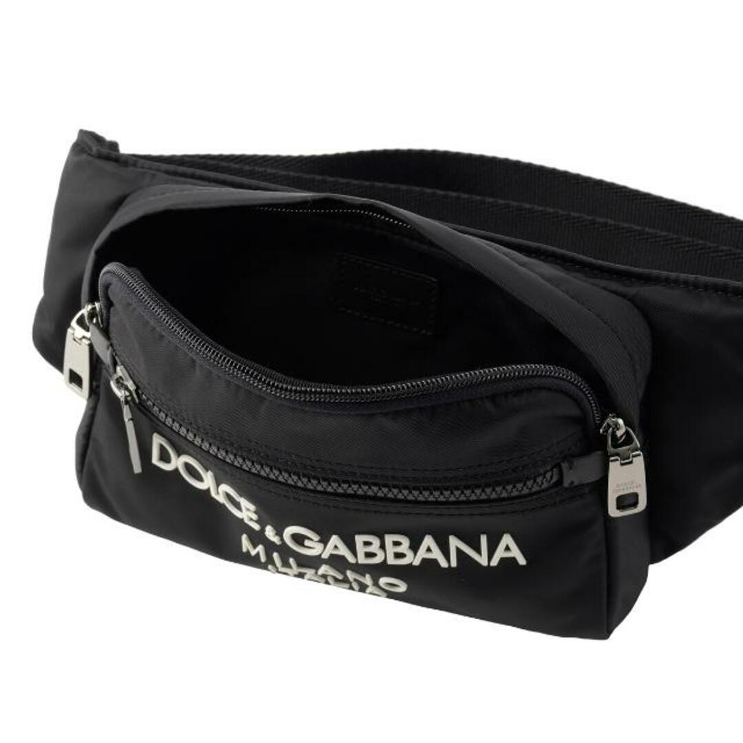 DOLCE&GABBANA(ドルチェアンドガッバーナ)の新品 ドルチェ＆ガッバーナ Dolce&Gabbana ウエストバッグ・ボディバッグ NYLON BELTPACK BAG  ブラック レディースのバッグ(ボディバッグ/ウエストポーチ)の商品写真