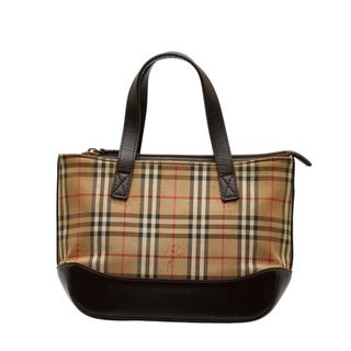 バーバリー(BURBERRY)のバーバリー ノバチェック シャドーホース ミニハンドバッグ キャンバス レディース BURBERRY 【1-0126265】(ハンドバッグ)