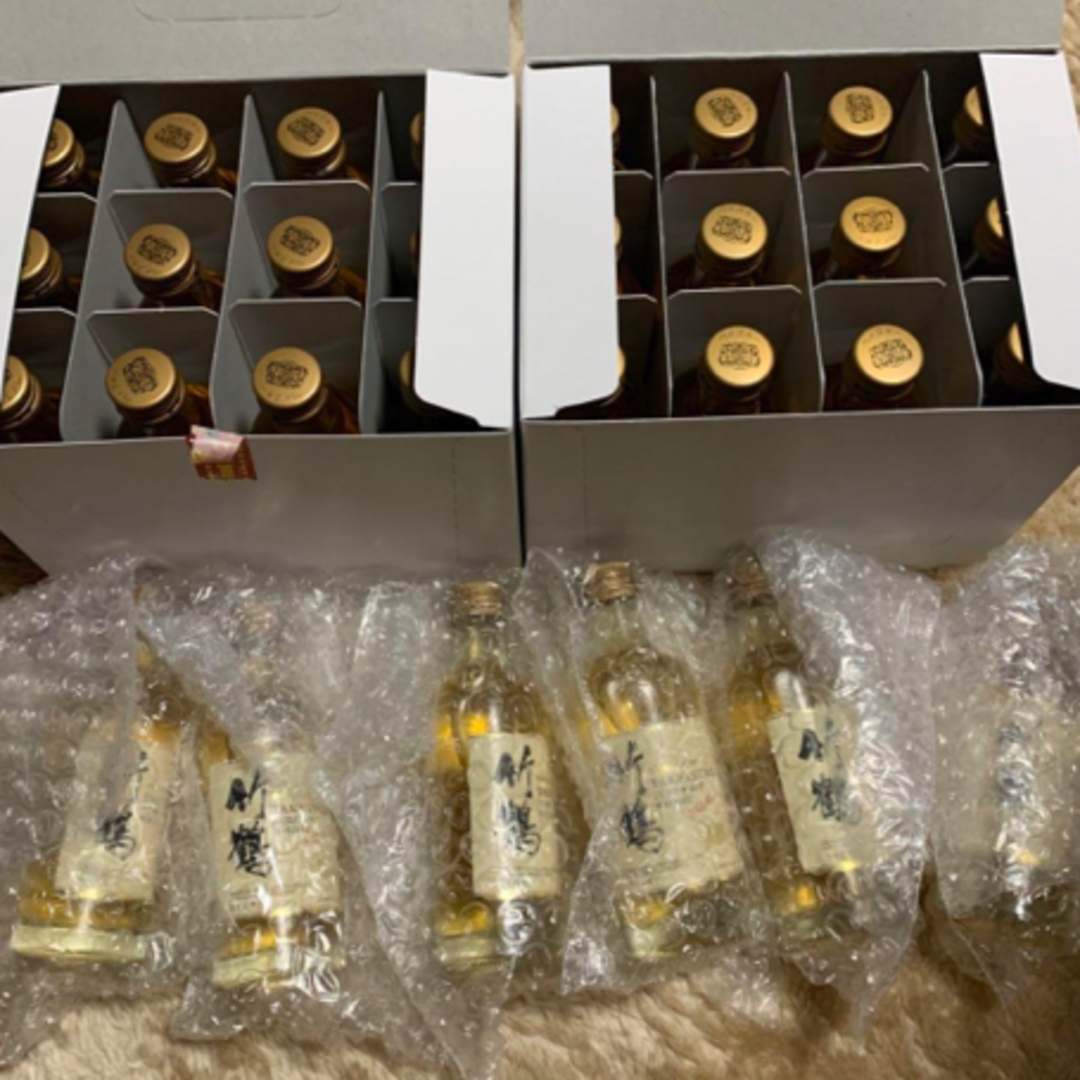 ニッカウヰスキー(ニッカウイスキー)の竹鶴ピュアモルト　ミニボトル　40本 食品/飲料/酒の酒(ウイスキー)の商品写真