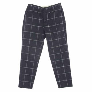 シュプリーム(Supreme)のSupreme シュプリーム パンツ 22FW Windowpane Wool Trouser ウィンドウペイン ウール トラウザー チェック パンツ ダークグレー系 32【美品】【中古】(その他)