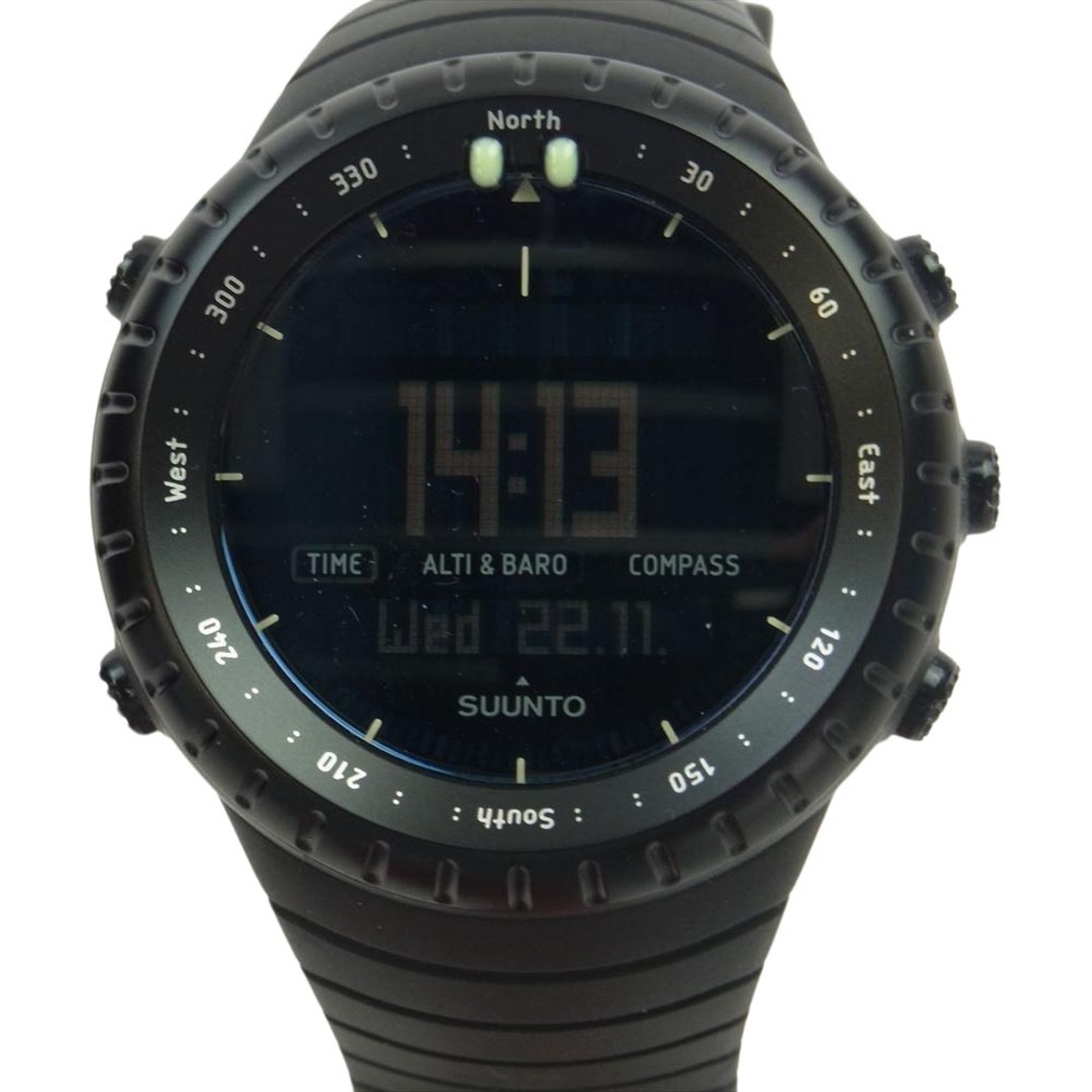 SUUNTO スント 時計 SS014279010 CORE ALL BLACK コア オールブラック アウトドア デジタル 腕時計 ウォッチ ブラック系