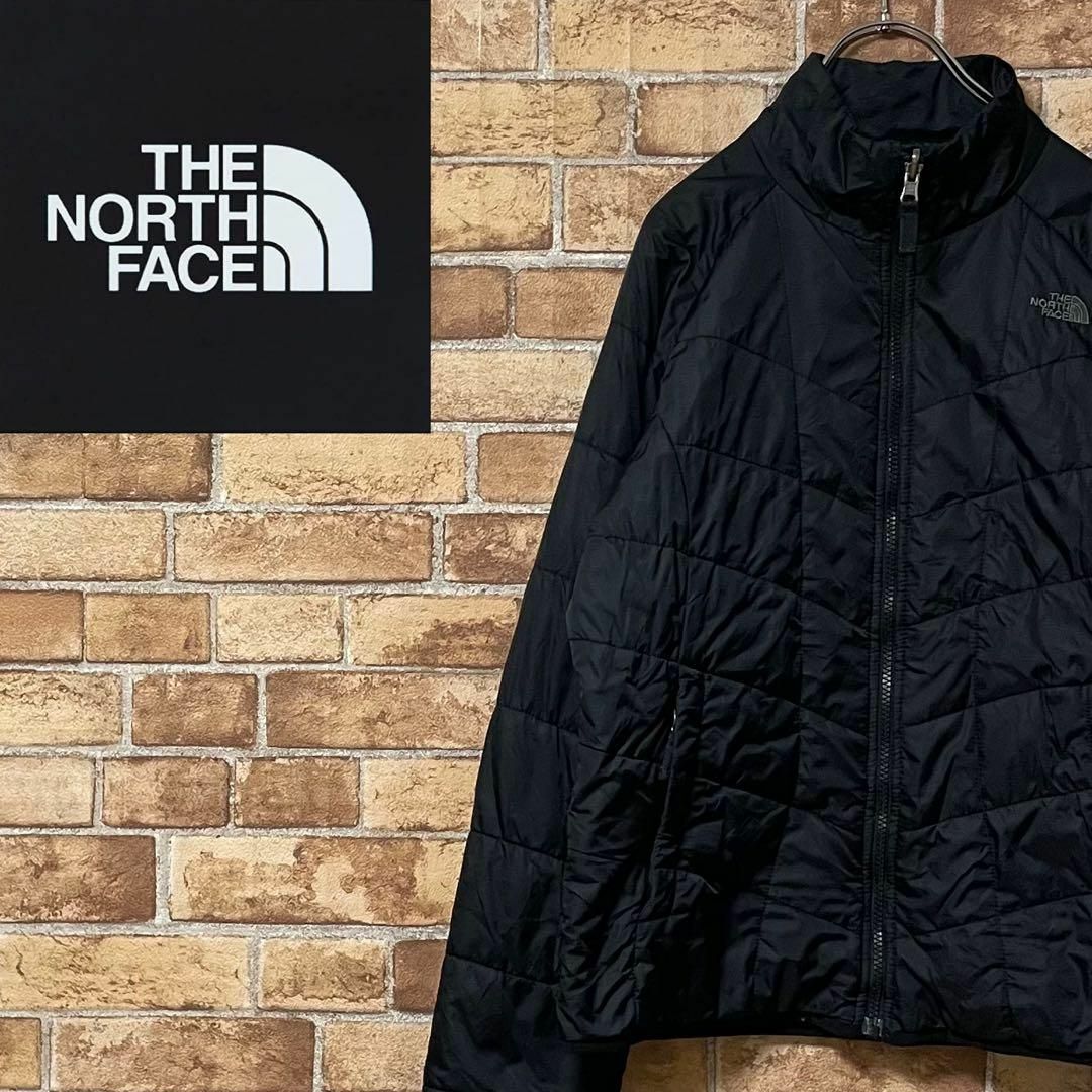 ザノースフェイス　THE NORTH FACE ライトダウン　刺繍ロゴ　アウター