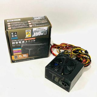 玄人志向 - 玄人志向｜KUROUTOSHIKOU PC電源 KRPW-GA850W/90+の通販 by