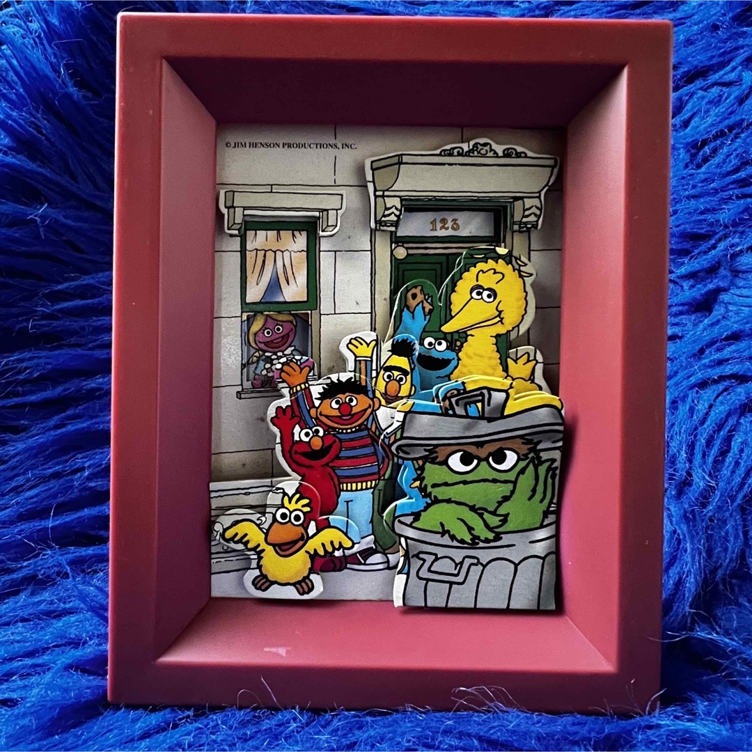 SESAME STREET - セサミストリート デコパージュ シャドーアート SESAME STREET - セサミストリート デコパージュ シャドーアート