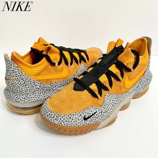 ナイキ(NIKE)のNIKE アトモス×ナイキ レブロン16 ロー "サファリ"(スニーカー)