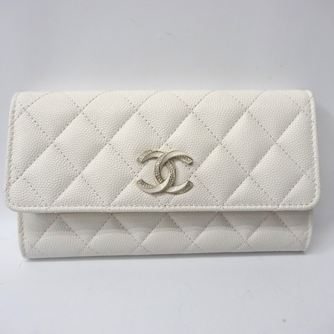 超美品☆カッコいい☆CHANEL☆ボーイ☆二つ折り財布☆ウォレット☆