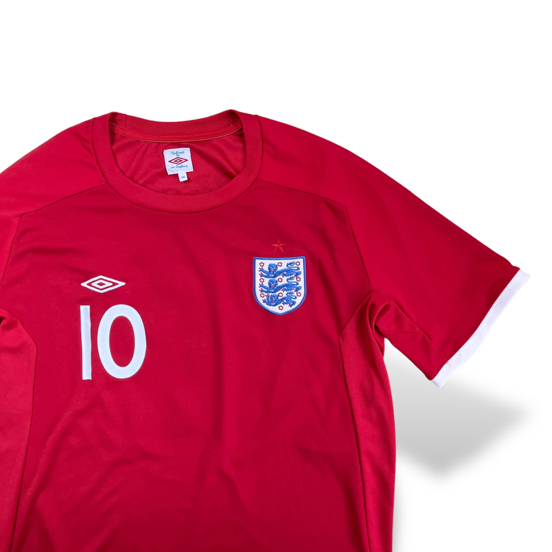 00s アンブロ　イングランド代表　ユニフォーム　ゲームシャツ　半袖　Tシャツ
