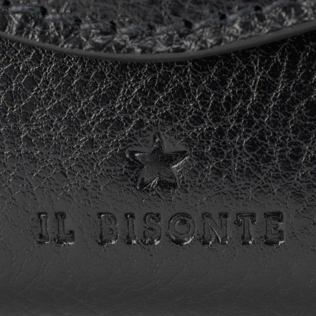 IL BISONTE(イルビゾンテ)の新品 イルビゾンテ IL BISONTE カードケース ミニウォレット ネロ レディースのファッション小物(名刺入れ/定期入れ)の商品写真