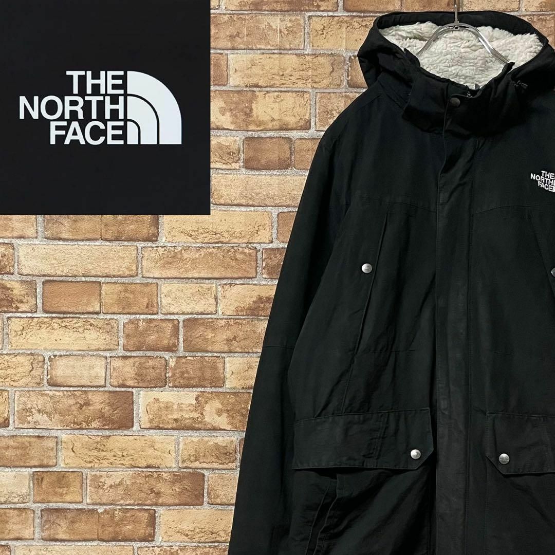 THE NORTH FACE - ノースフェイス 裏ボア ロング マウンテンパーカー