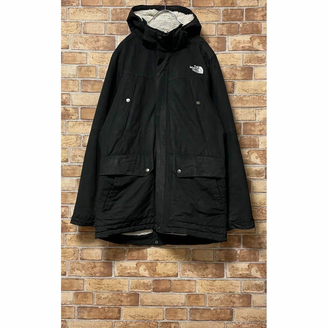THE NORTH FACE - ノースフェイス 裏ボア ロング マウンテンパーカー