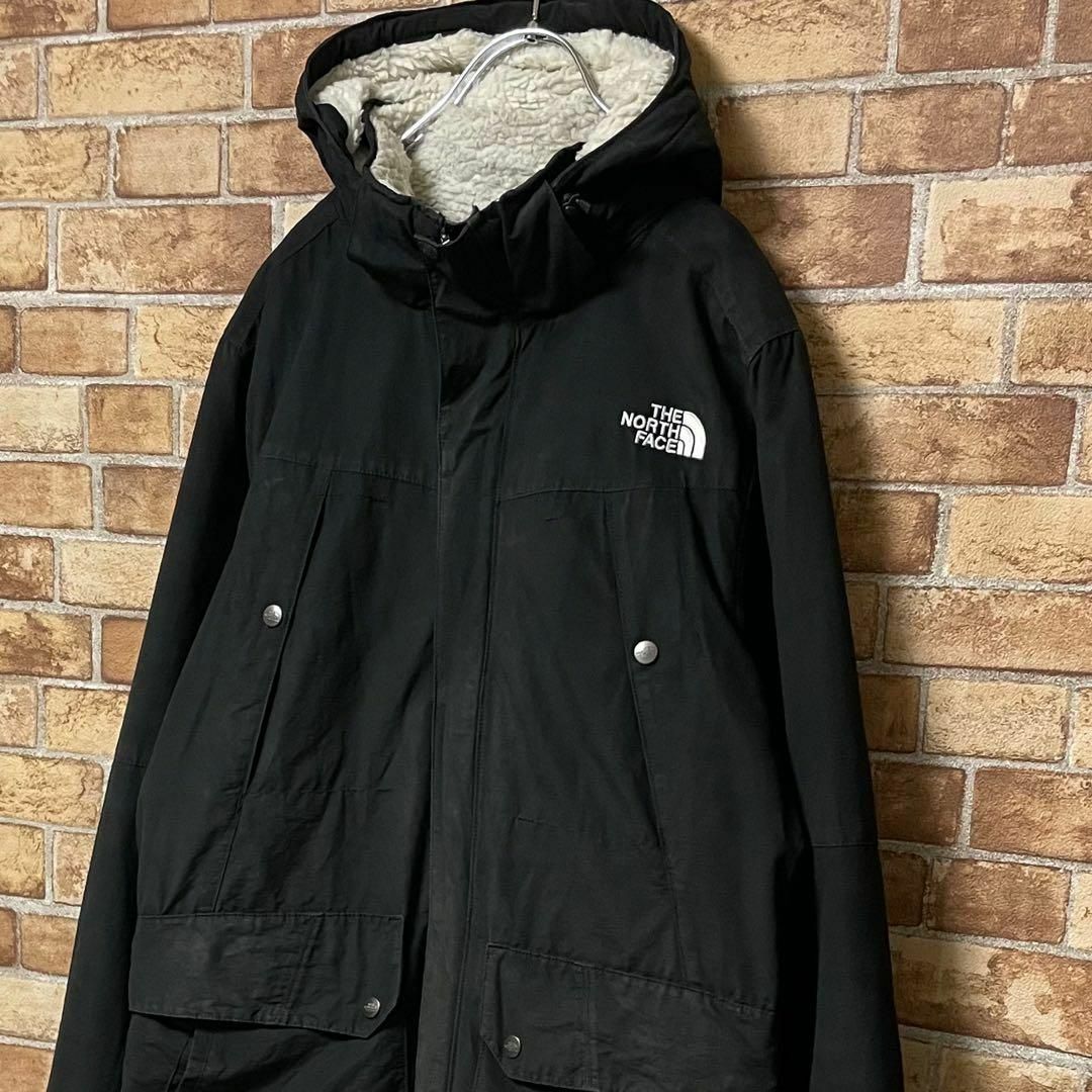 THE NORTH FACE - ノースフェイス 裏ボア ロング マウンテンパーカー