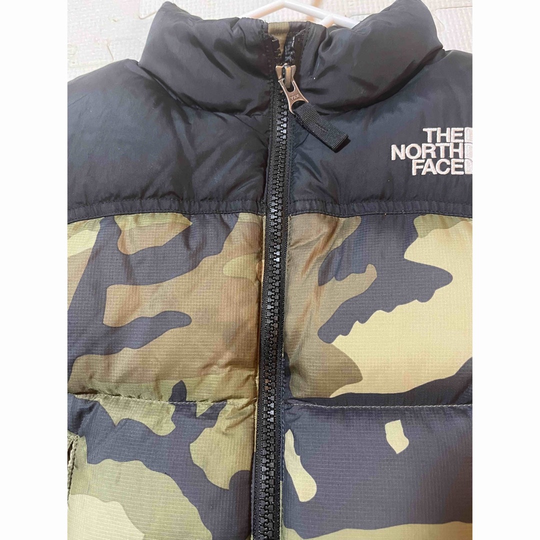 THE NORTH FACE ダウン　130 キッズ　迷彩