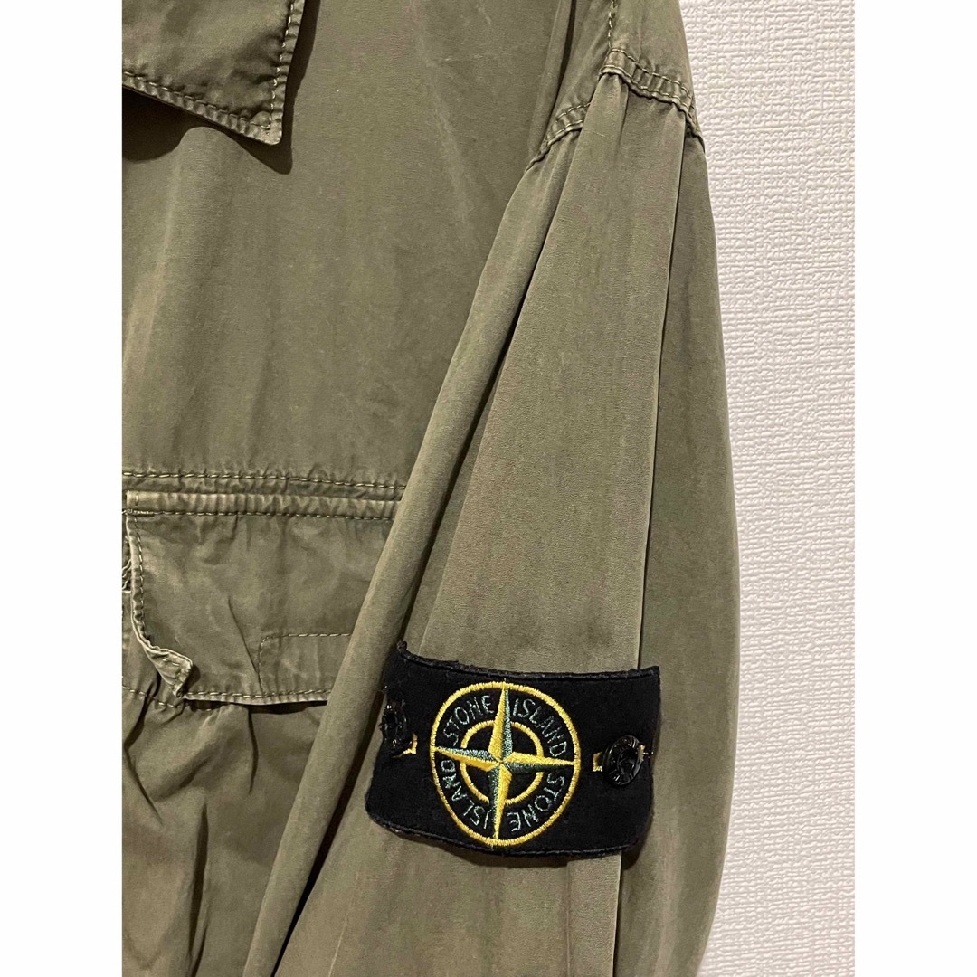 STONE ISLAND(ストーンアイランド)のSTONEISLANDストーンアイランド　ロングスリーブシャツジャケット メンズのジャケット/アウター(ナイロンジャケット)の商品写真