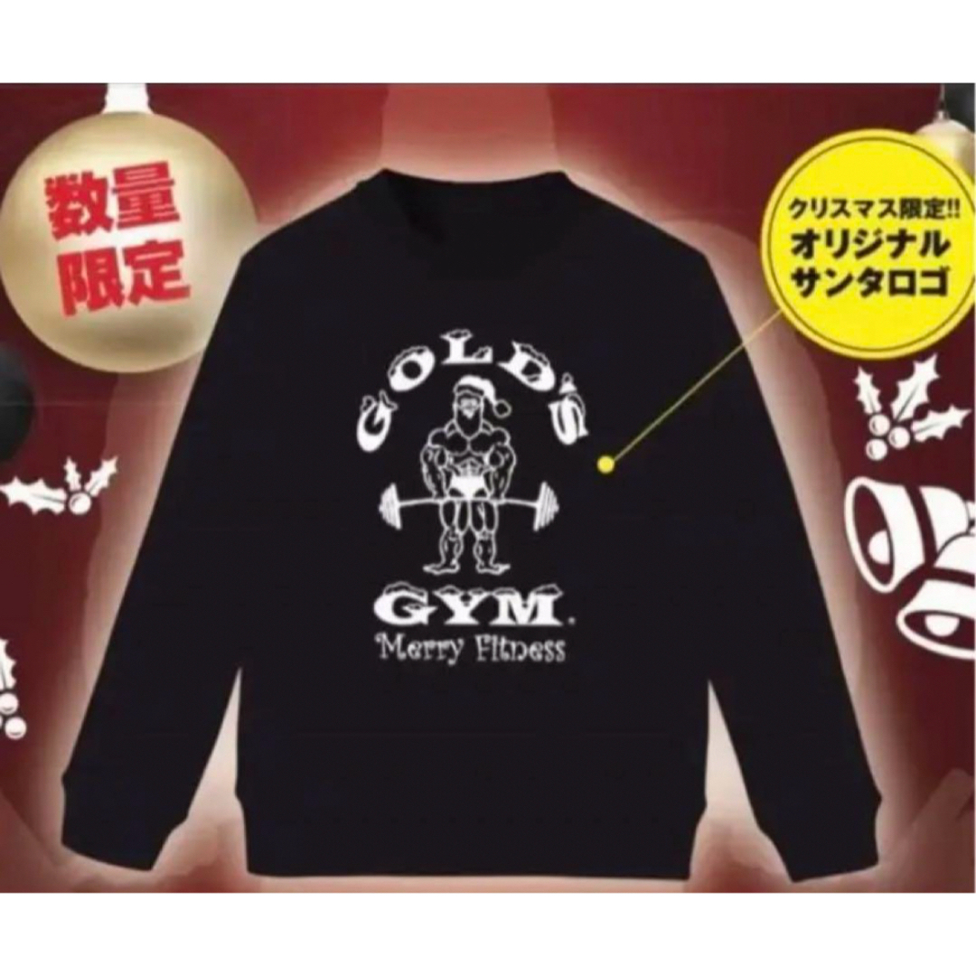 GOLD'S GYM(ゴールドジム)のゴールドジム GOLD GYM スウェット メンズ　ウィメンズ　サンタジョー メンズのトップス(Tシャツ/カットソー(七分/長袖))の商品写真