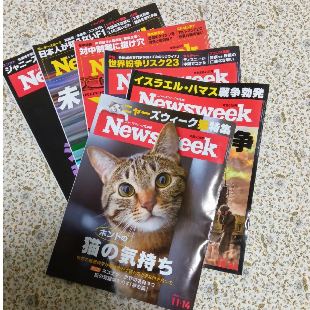 SHU Nさま専用Newsweek  ニューズウィーク日本版 猫の気持ち エンタメ/ホビーの雑誌(ニュース/総合)の商品写真