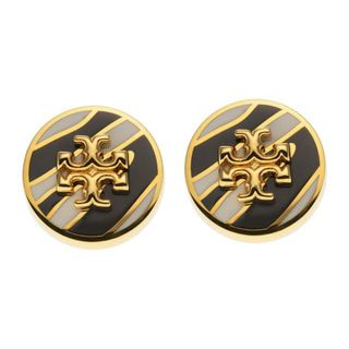 新品 トリーバーチ TORY BURCH ピアス チャーム トリーゴールド/クリスタル/クリスタル