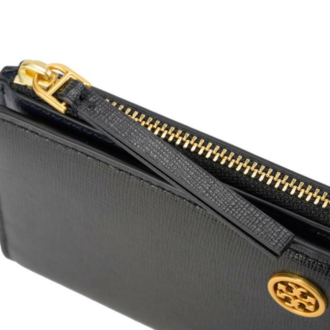 Tory Burch(トリーバーチ)の新品 トリーバーチ TORY BURCH 2つ折り財布 ロビンソン ブラック レディースのファッション小物(財布)の商品写真